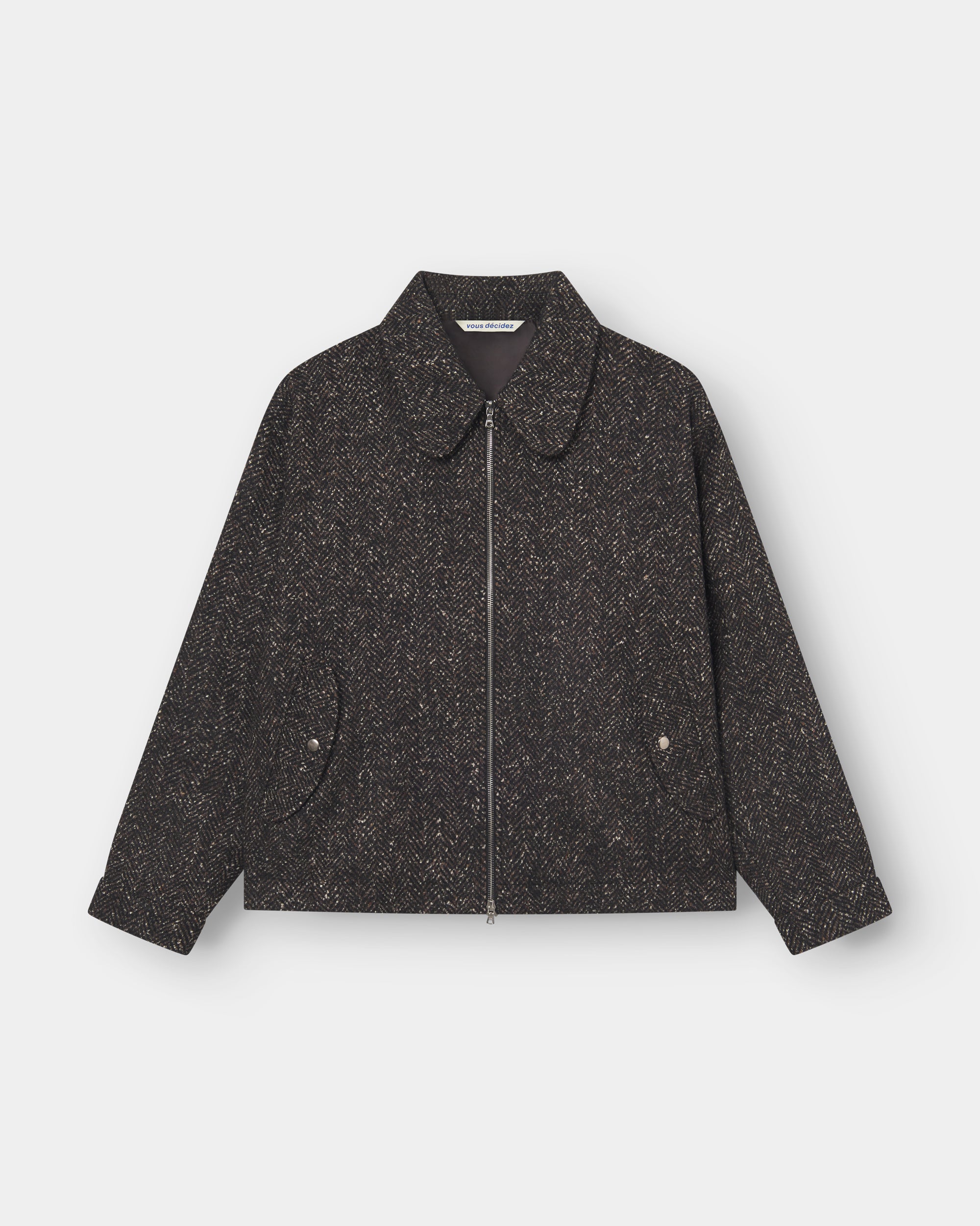 MASE JACKET _ CARDED HERRINGBONE – vous décidez