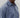 FLAT SHIRT _ BLUE / WHITE STRIPE